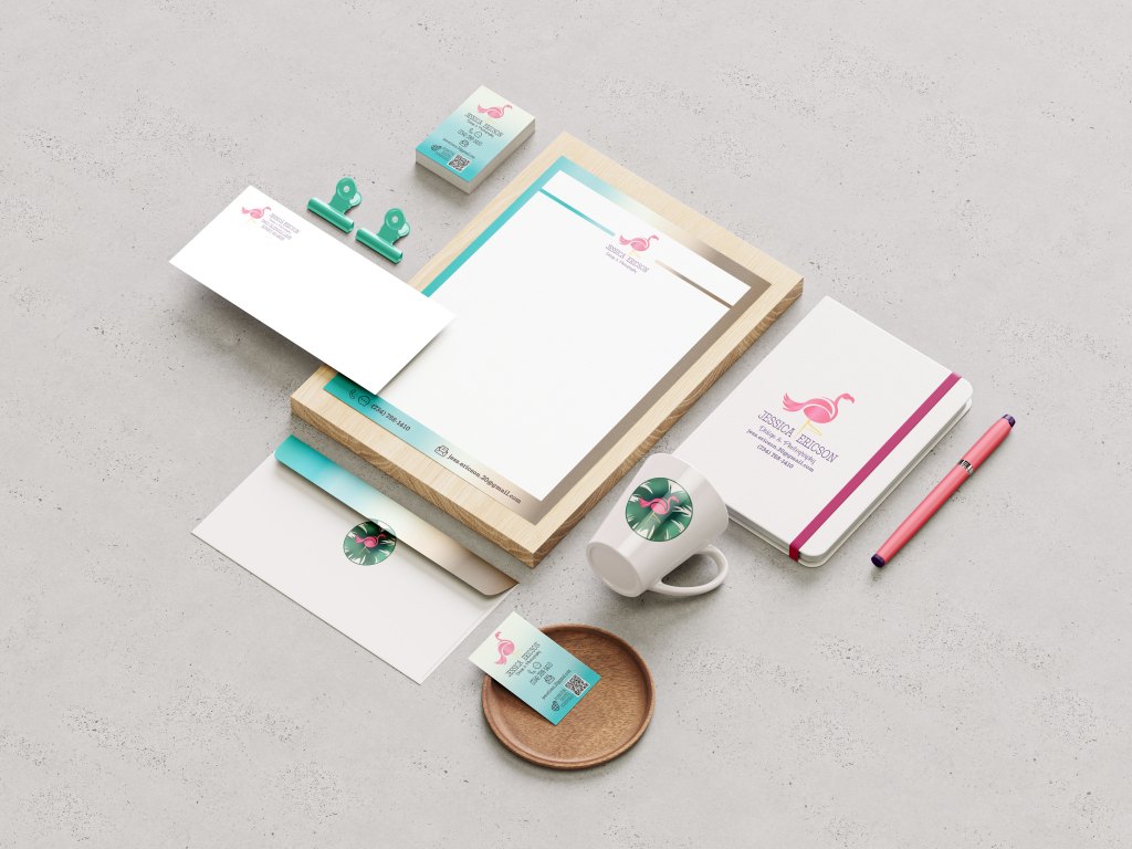 Personal Brand Stationary Mock Up