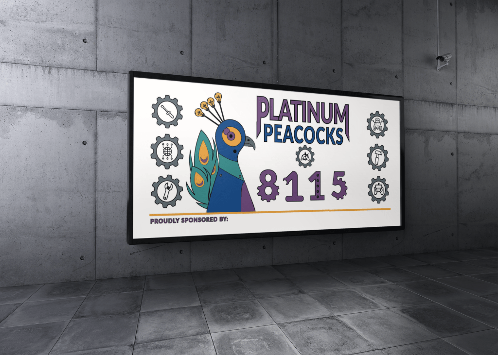 Platinum Peacock Sponsor Banner